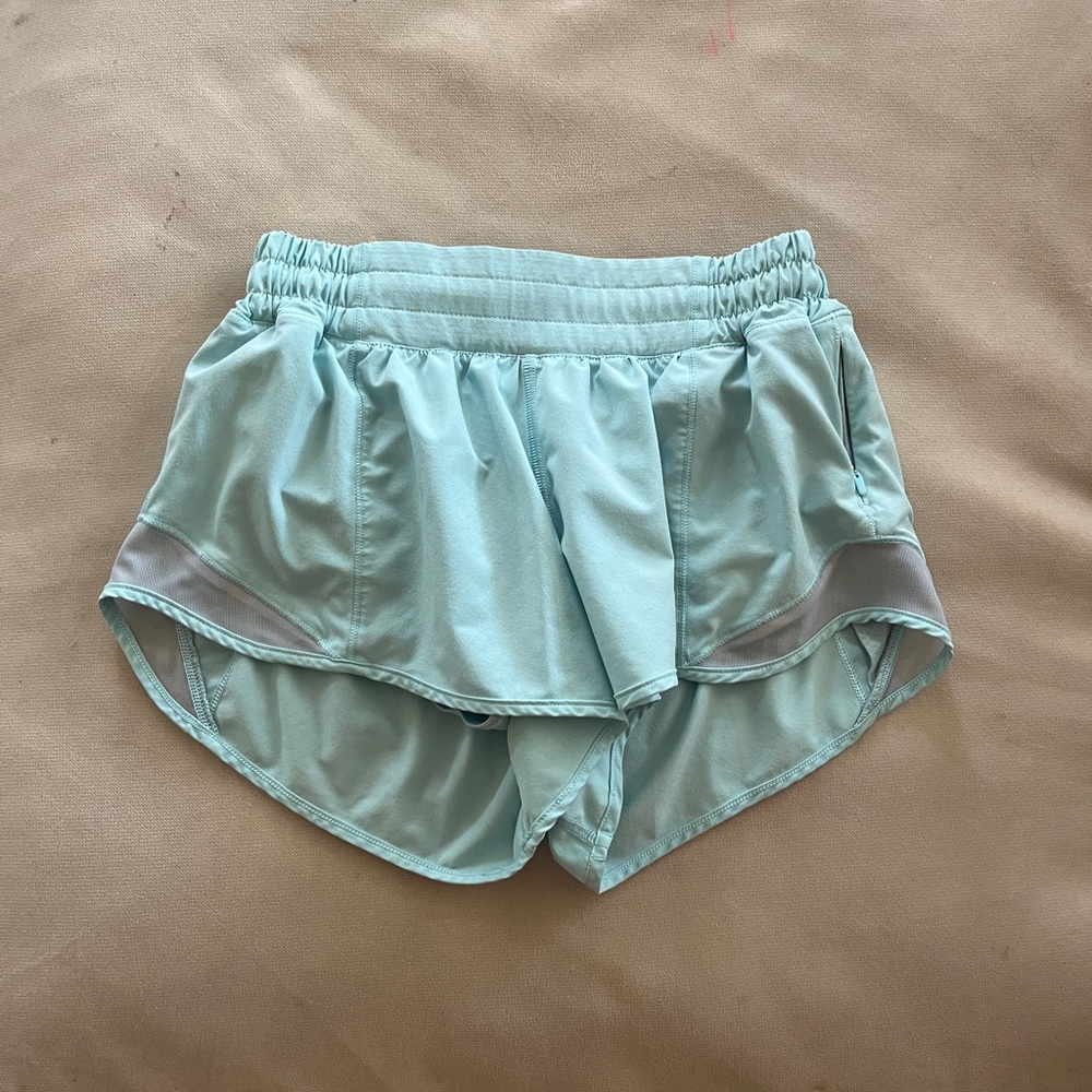 Blue Hotty Hot Low-Rise Lined Short 2.5"